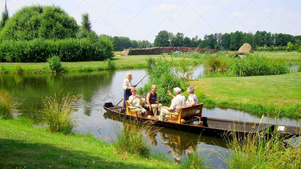 Janischs Fewo Im Spreewald, Terrasse, Grosser Garten Und Blick Inklusive Unterspreewald Zewnętrze zdjęcie