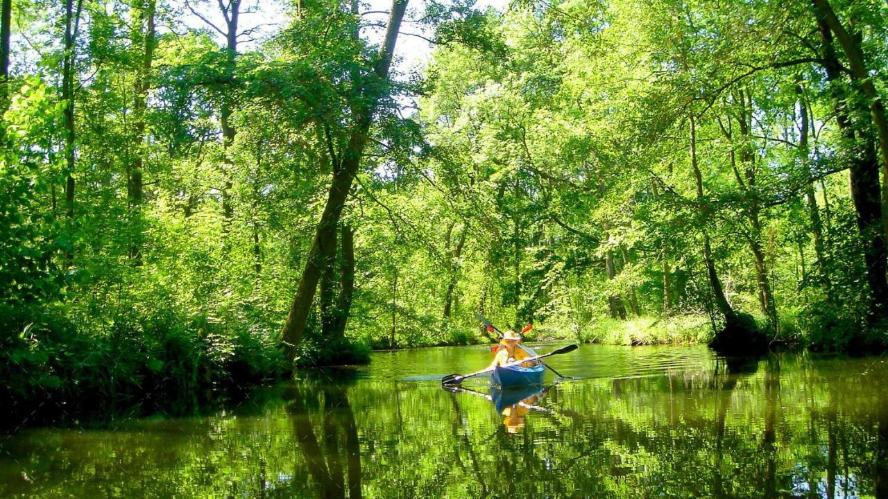 Janischs Fewo Im Spreewald, Terrasse, Grosser Garten Und Blick Inklusive Unterspreewald Zewnętrze zdjęcie